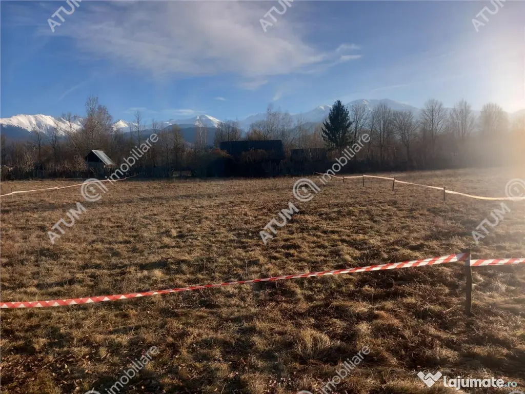 Teren intravilan de 1000 mp in Avrig zona Valea Avrigului 