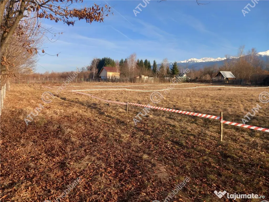 Teren intravilan de 1000 mp in Avrig zona Valea Avrigului 