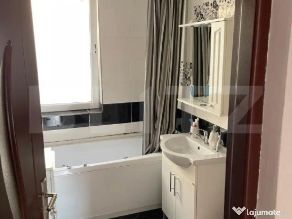 Apartament 2 camere decomandate, gradina de 30mp ,zona Eroil