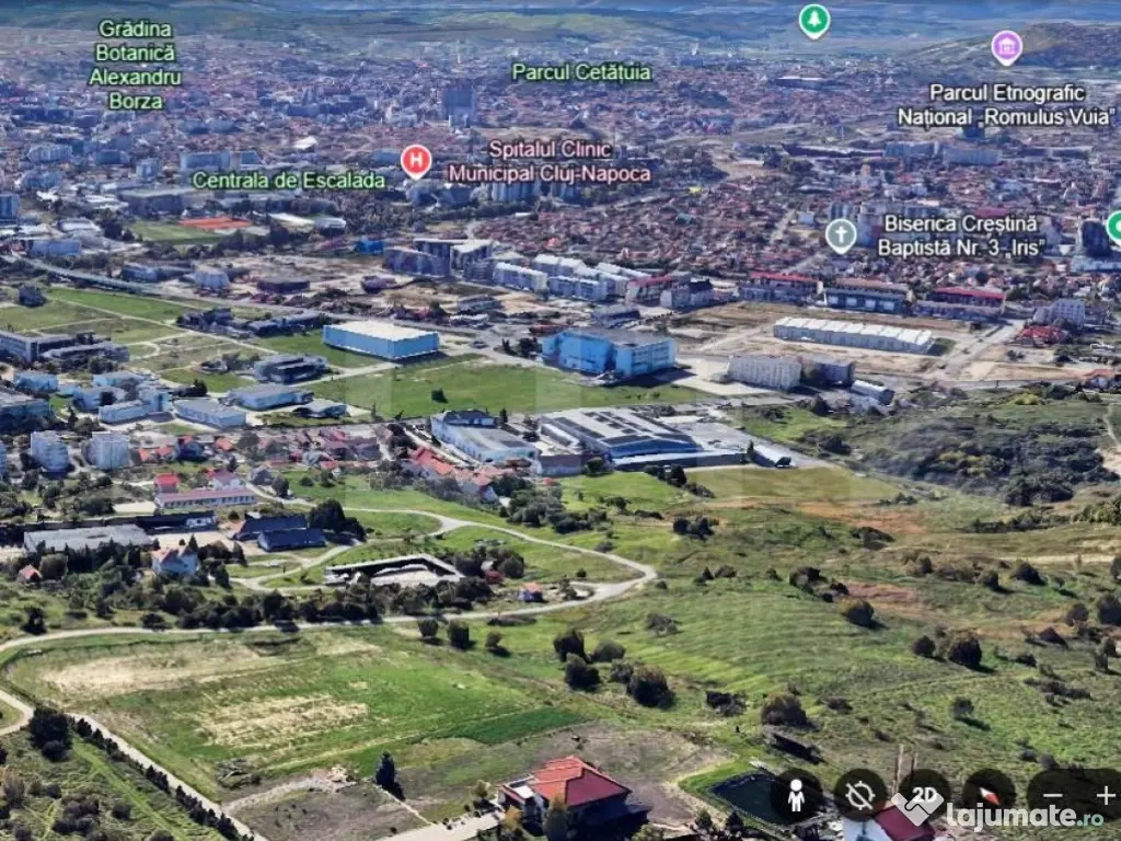 Teren intravilan de vanzare, 1680 mp, front 47 ml, zona Auch