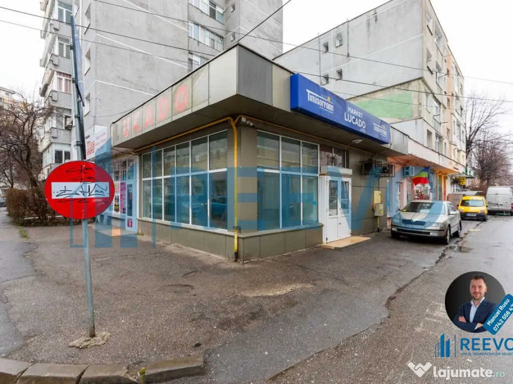 Spațiu comercial de 53 mp de închiriat, Str. Alecu Russo 