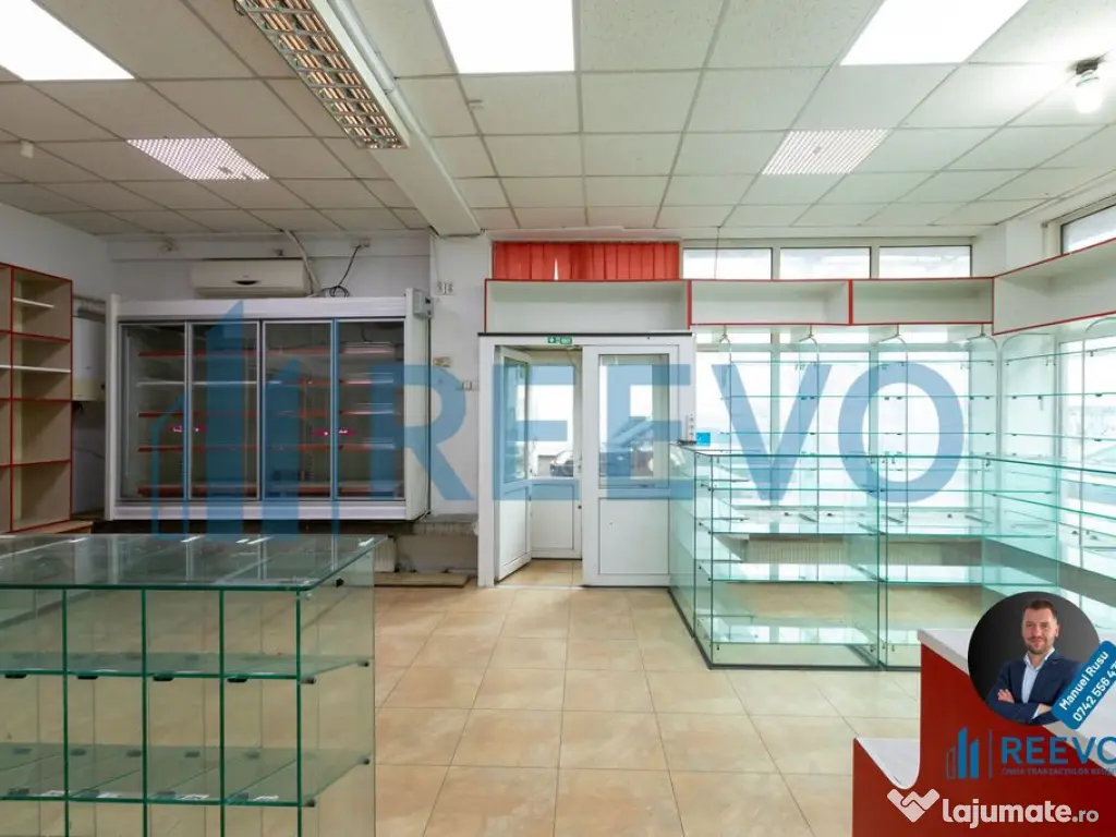 Spațiu comercial de 53 mp de închiriat, Str. Alecu Russo 