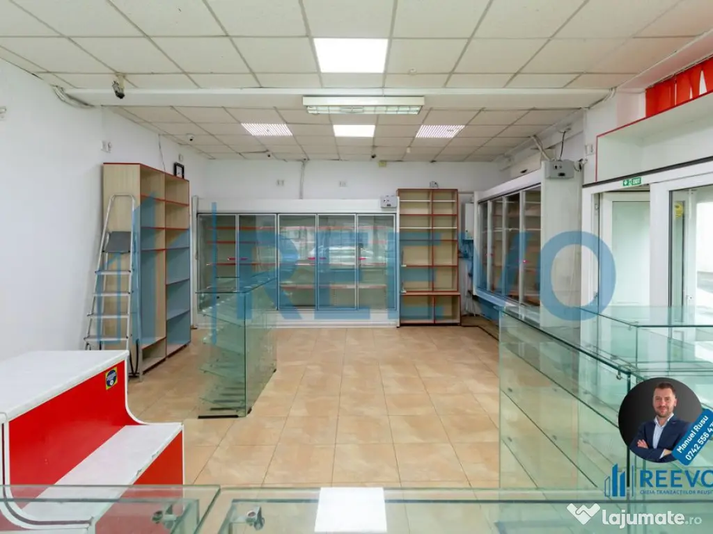 Spațiu comercial de 53 mp de închiriat, Str. Alecu Russo 