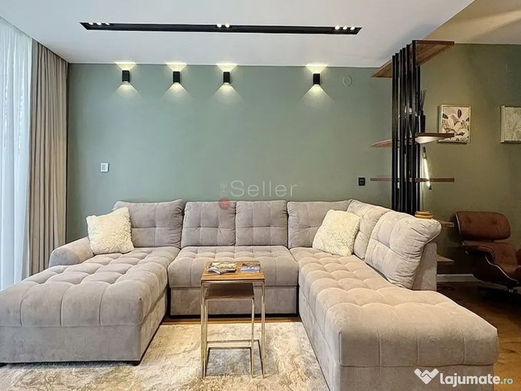 Terase generoase cu vederea spre padure 