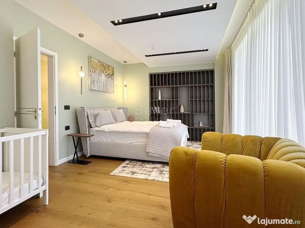 Terase generoase cu vederea spre padure 