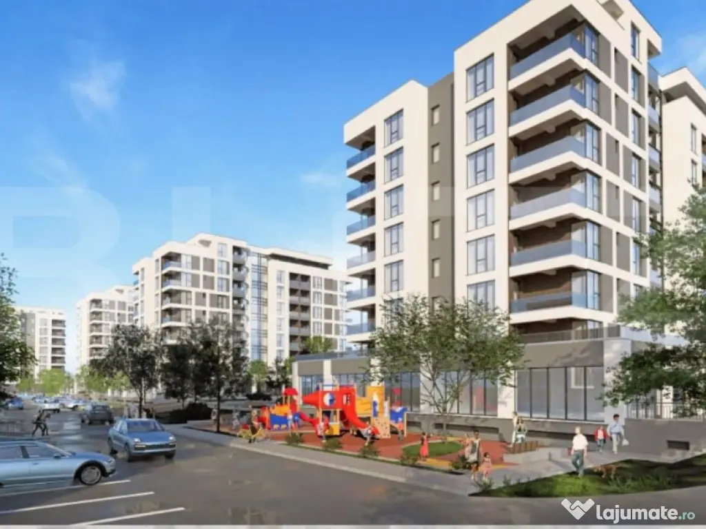 Apartament 2 camere, 48 mp, bloc nou, zona Fabrica de Stic