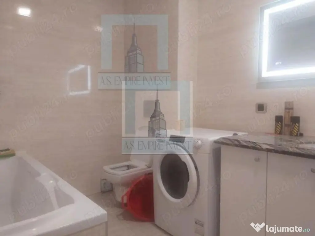 Ap 2 camere, 2 bai - zona Tractorul (Isaran)