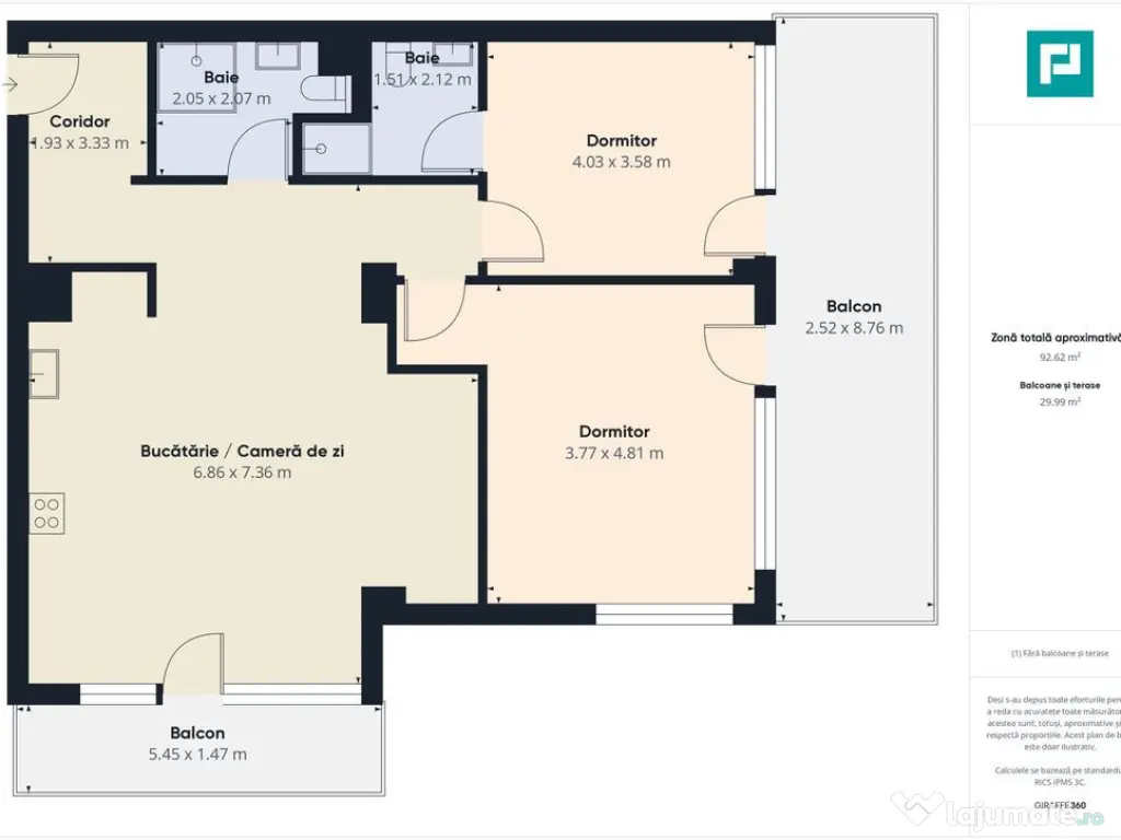 Apartament Premium de închiriat la Ared UTA 