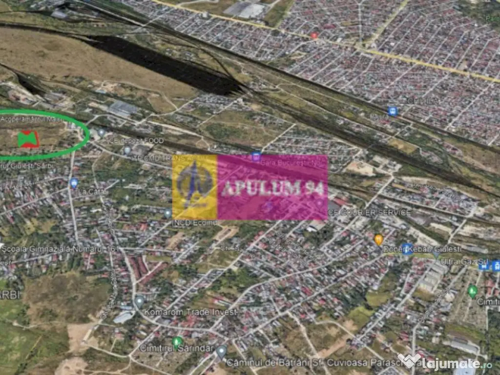 Teren Sectorul 6 - Giulesti Sarbi- Artera Drumul Sabareni