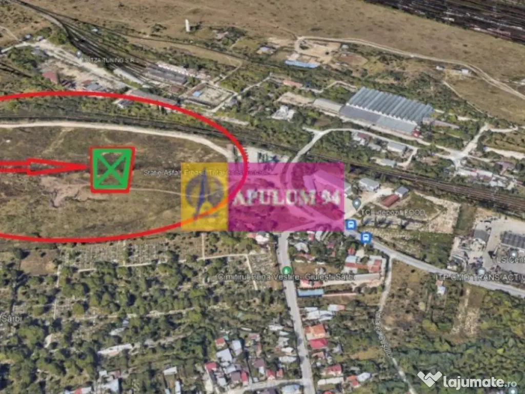 Teren Sectorul 6 - Giulesti Sarbi- Artera Drumul Sabareni