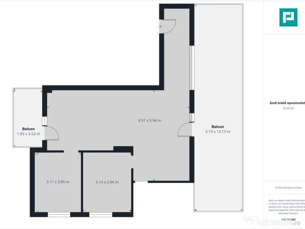 Apartament 3 camere, zona Torontalului 