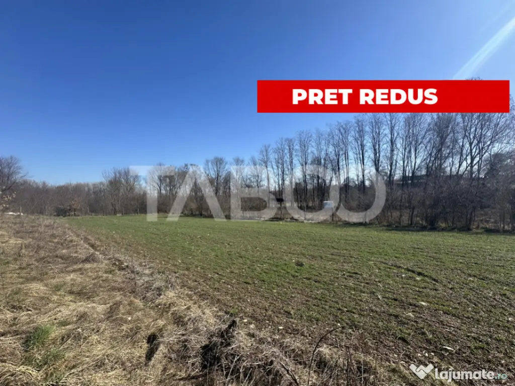 Teren intravilan 2000 mp cu utilitati in apropiere Comuna Dr