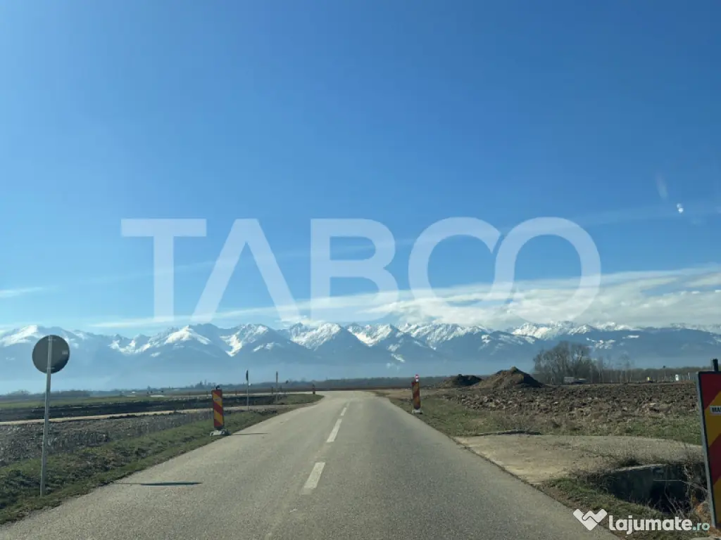 Teren intravilan 2000 mp cu utilitati in apropiere Comuna Dr