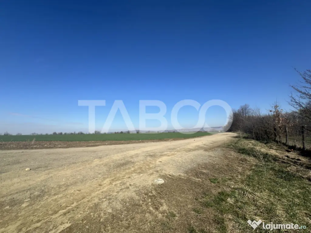 Teren intravilan 2000 mp cu utilitati in apropiere Comuna Dr