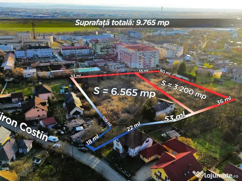 ZONA PREMIUM-TEREN INTRAVILAN 