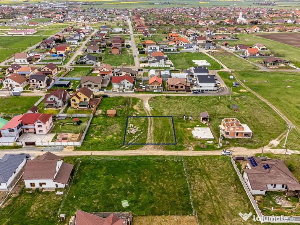 PRET NOU! Teren intravilan 748 mp - Sanleani, Arad - COMI... 
