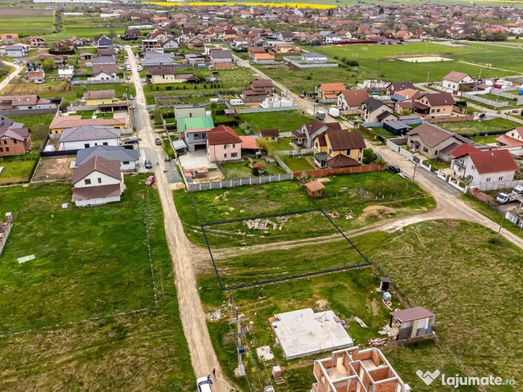 PRET NOU! Teren intravilan 748 mp - Sanleani, Arad - COMI... 