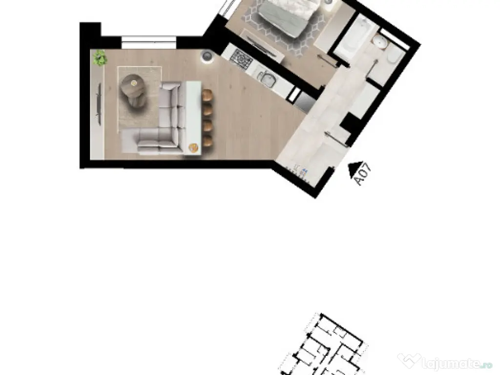 Apartament 2 camere, langa metrou Pacii, Maniu 141 