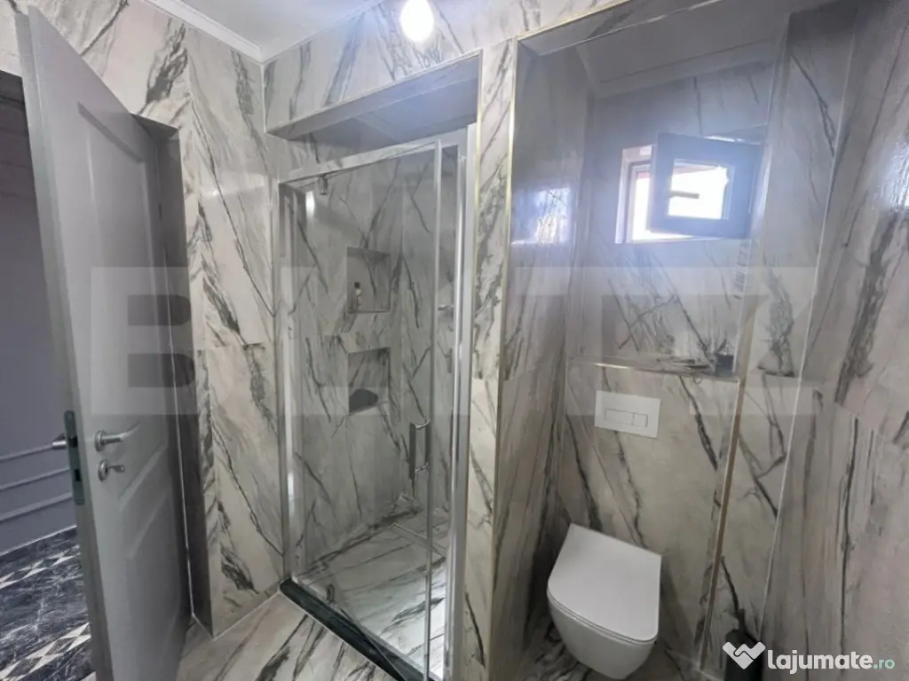 Casa de inchiriat, cu 4 camere, 120 mp utili si 500 mp de te