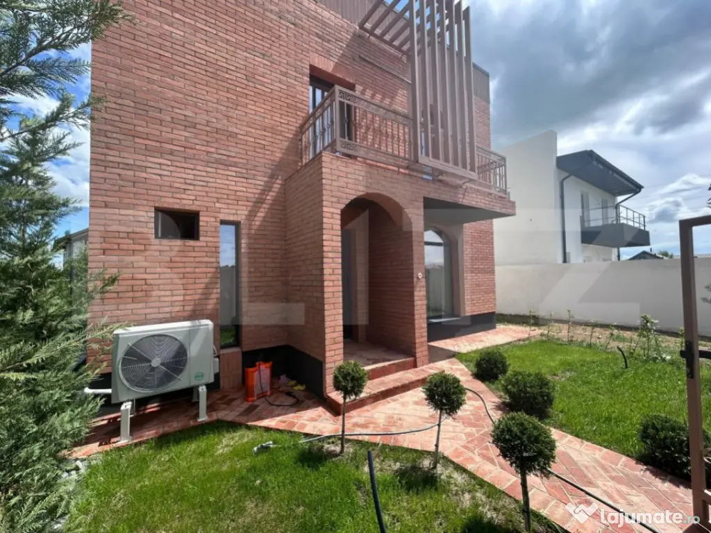 Casa de inchiriat, cu 4 camere, 120 mp utili si 500 mp de te