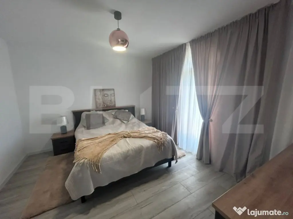 Casa de inchiriat, cu 4 camere, 120 mp utili si 500 mp de te