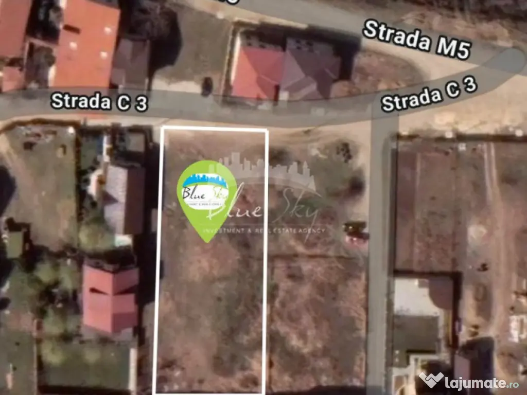 Teren 881 mp în Mamaia Sat, Str. C3 