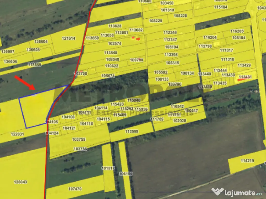 Teren intravilan 10.000 mp, zona Calea Cisnadiei