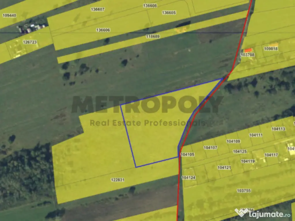 Teren intravilan 10.000 mp, zona Calea Cisnadiei 