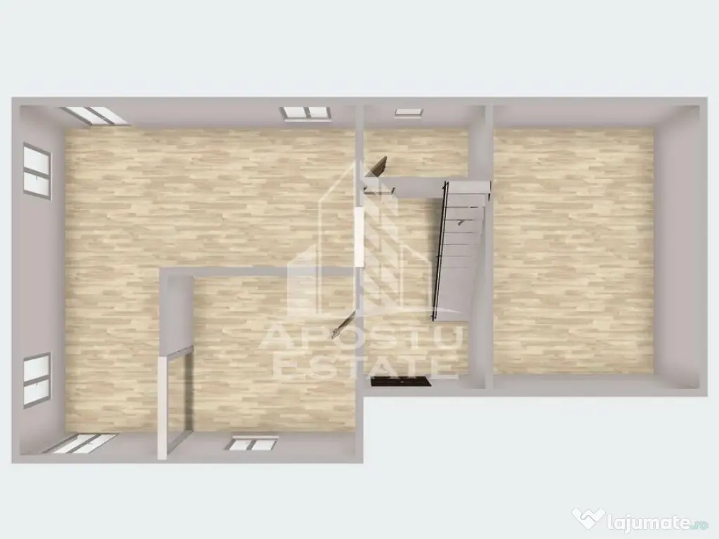 Casa individuala cu 5 camere pe 3 nivele, in Sanandrei