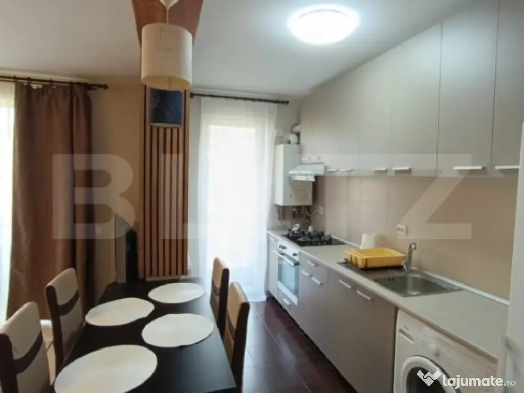 Apartament cu 2 camere, recent renovat, 51 mp, 2 balcoane, z