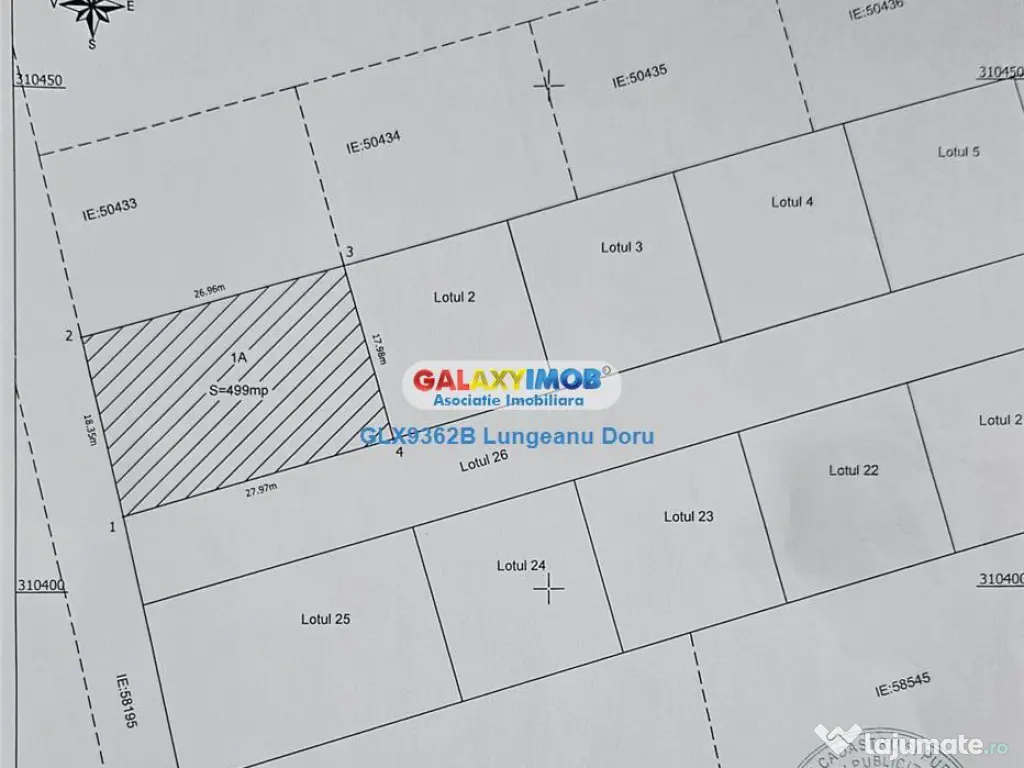 Com Berceni, intravilan 500 mp, Stradal, Curent Electric, Co 