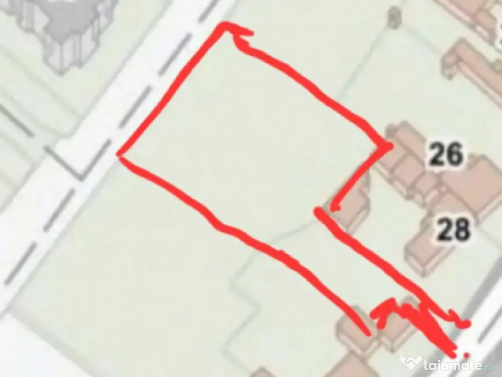 Teren intravilan deschidere la doua strazi zona Turnisor