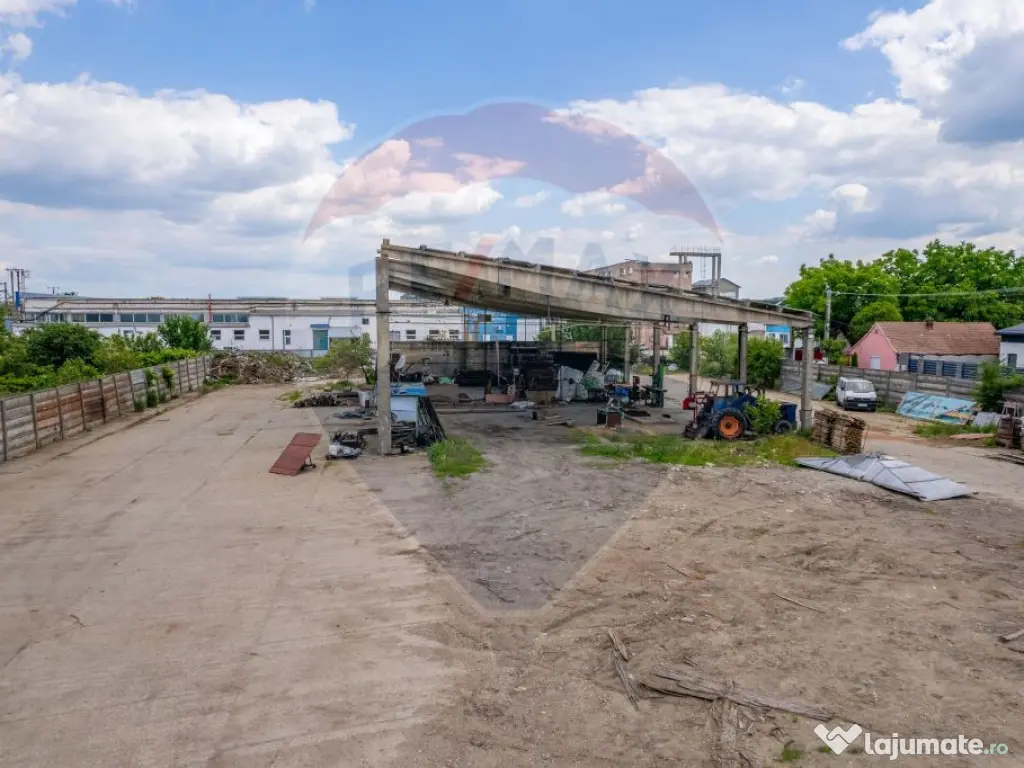 Platforma betonata de inchiriat 5380 mp Aradul Nou,Arad