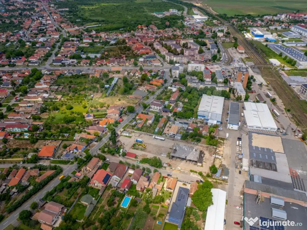 Platforma betonata de inchiriat 5380 mp Aradul Nou,Arad