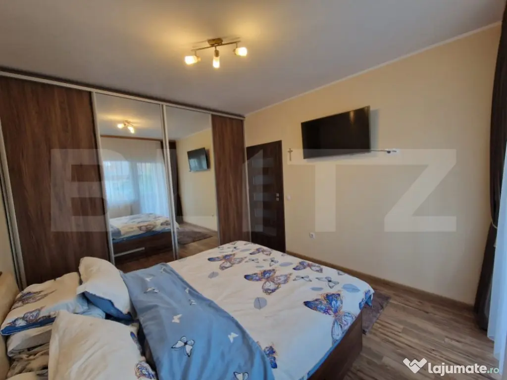 Apartament modern, cu 3 camere, 2 bai, 85 mp, 2 parcări, zo