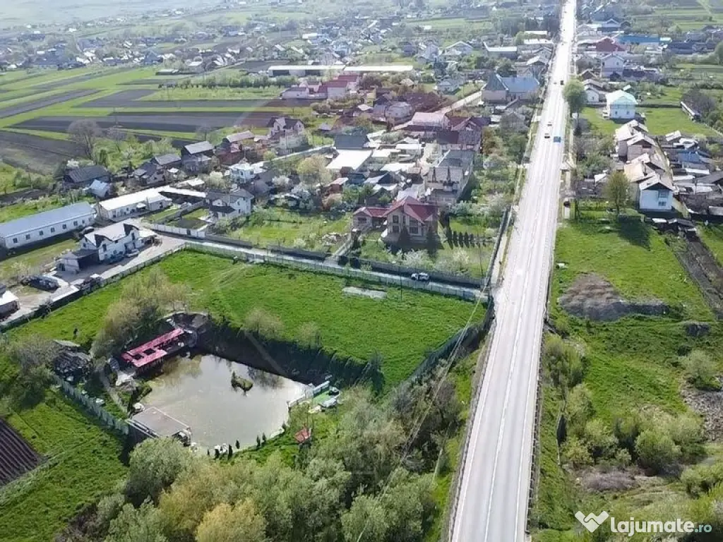 Teren Ilisesti cu Iaz 5174 mp/ Strada Principala 