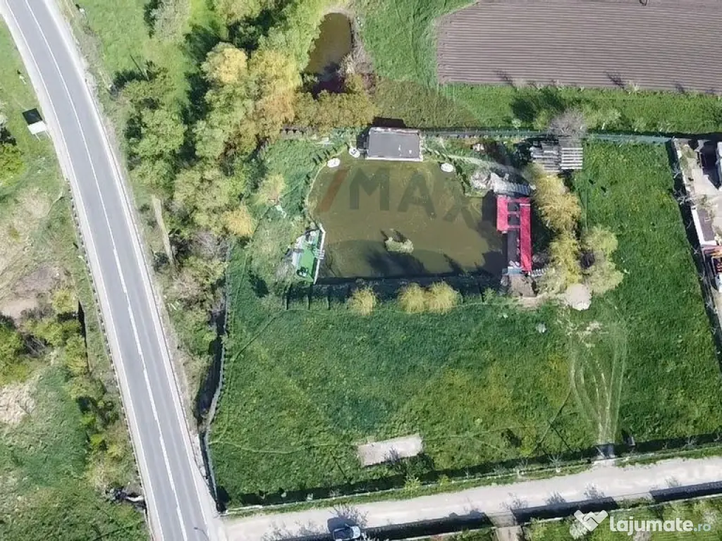 Teren Ilisesti cu Iaz 5174 mp/ Strada Principala 