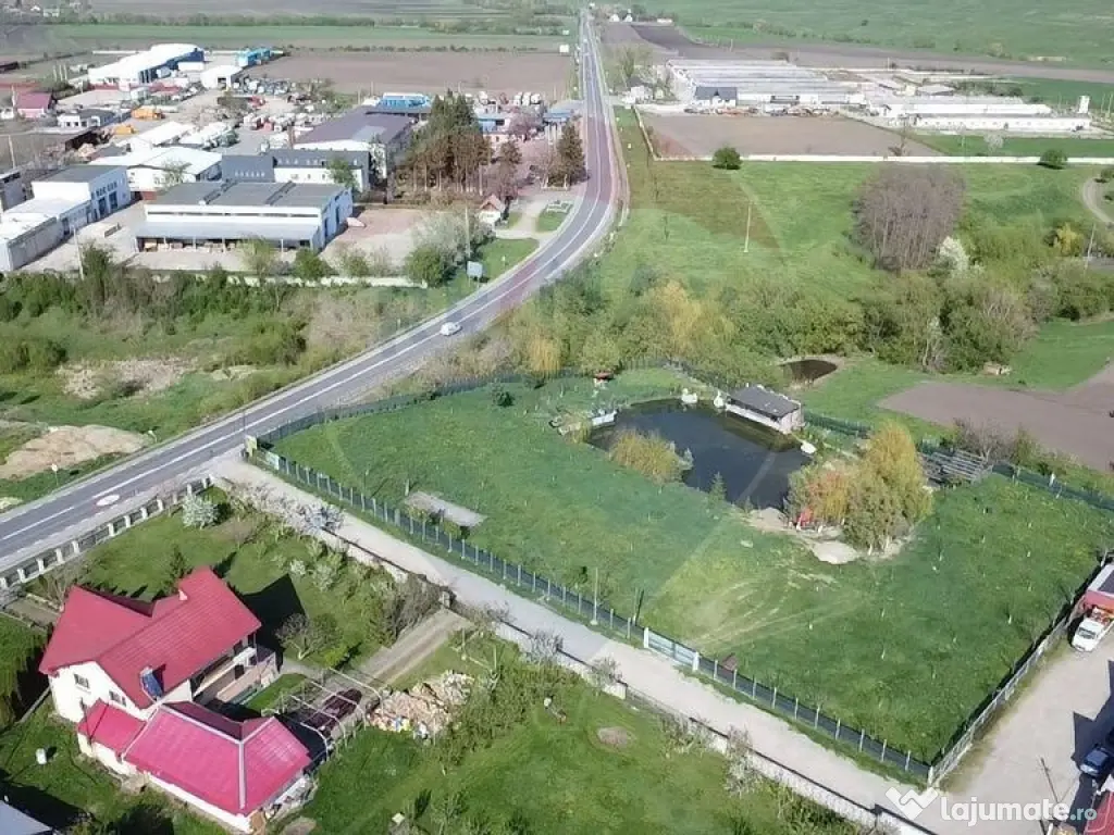 Teren Ilisesti cu Iaz 5174 mp/ Strada Principala 