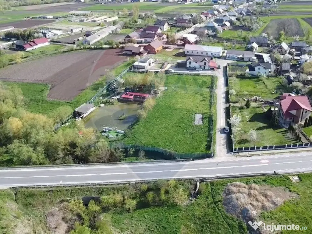 Teren Ilisesti cu Iaz 5174 mp/ Strada Principala 