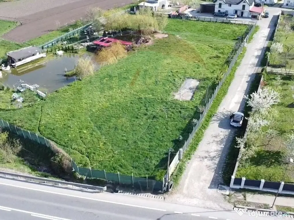 Teren Ilisesti cu Iaz 5174 mp/ Strada Principala 