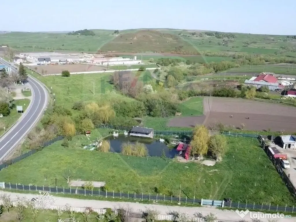 Teren Ilisesti cu Iaz 5174 mp/ Strada Principala 