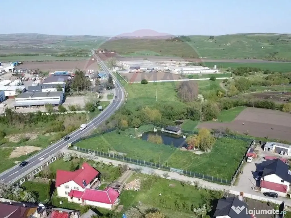 Teren Ilisesti cu Iaz 5174 mp/ Strada Principala 