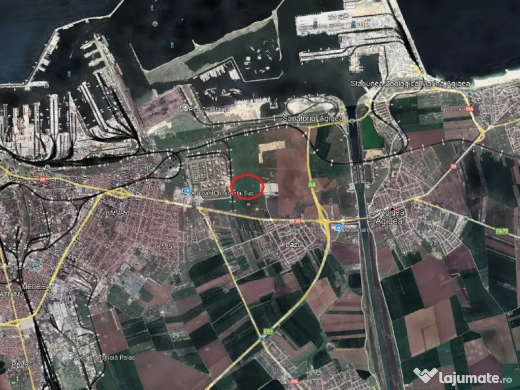 Anunturi vanzari terenuri Constanta zona Logistic Park
