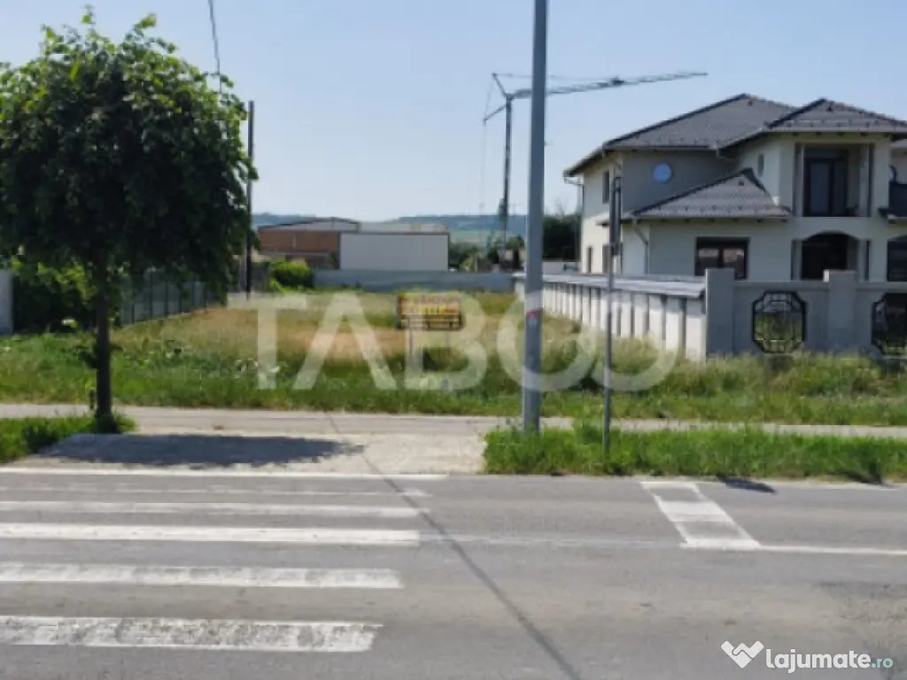 Teren intravilan de vanzare in Sebes locatie premium 