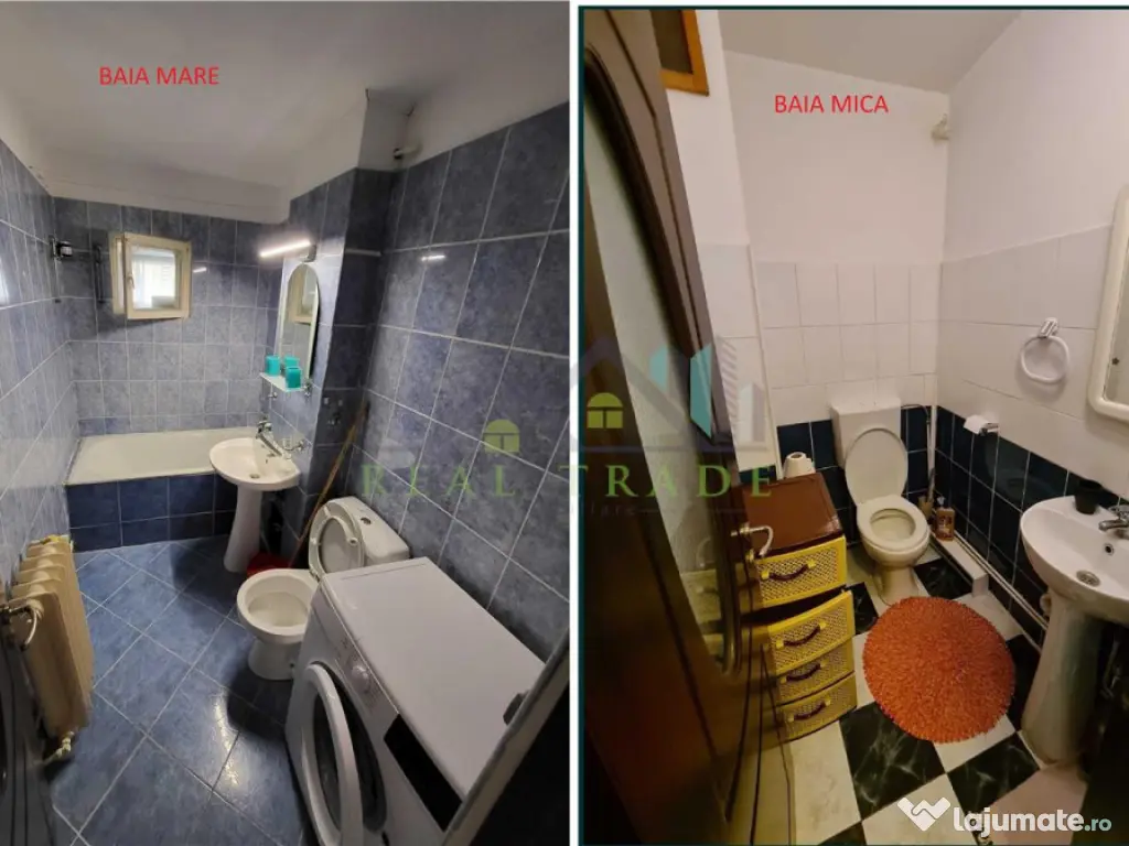 Apartament 3 camere, 2 bai Centrul Civic 