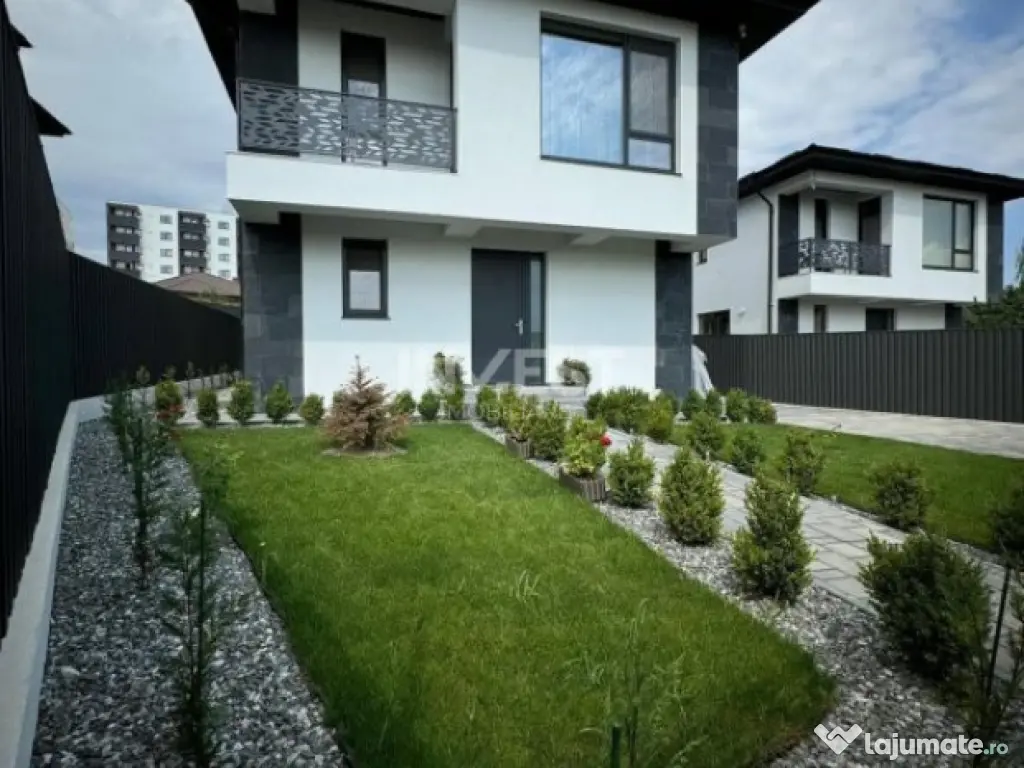 Casă Individuală de lux la cheie cu 4 camere în Bucium 