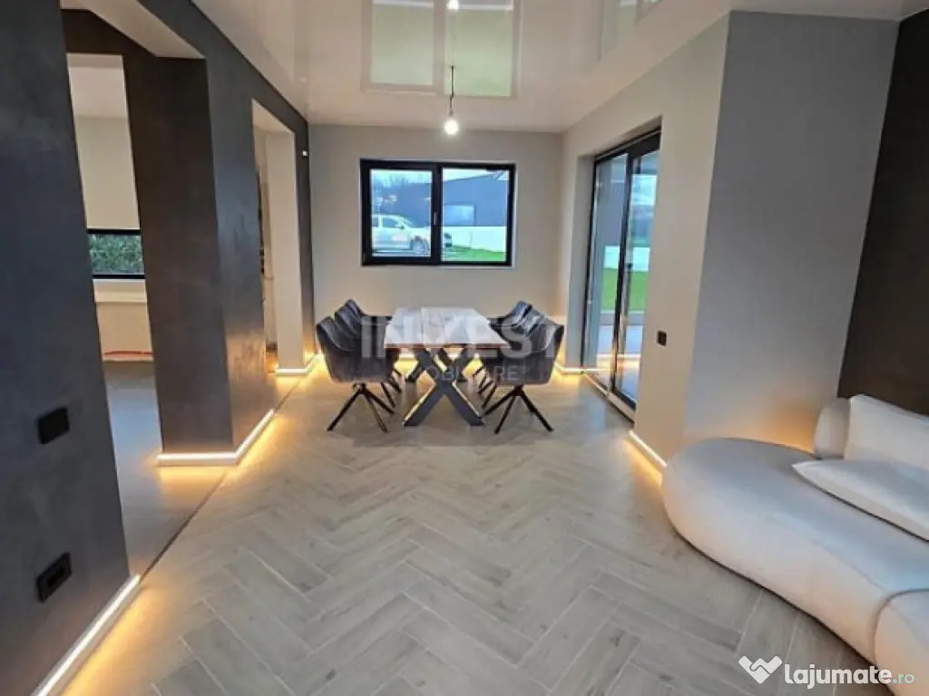 Casă Individuală de lux la cheie cu 4 camere în Bucium 