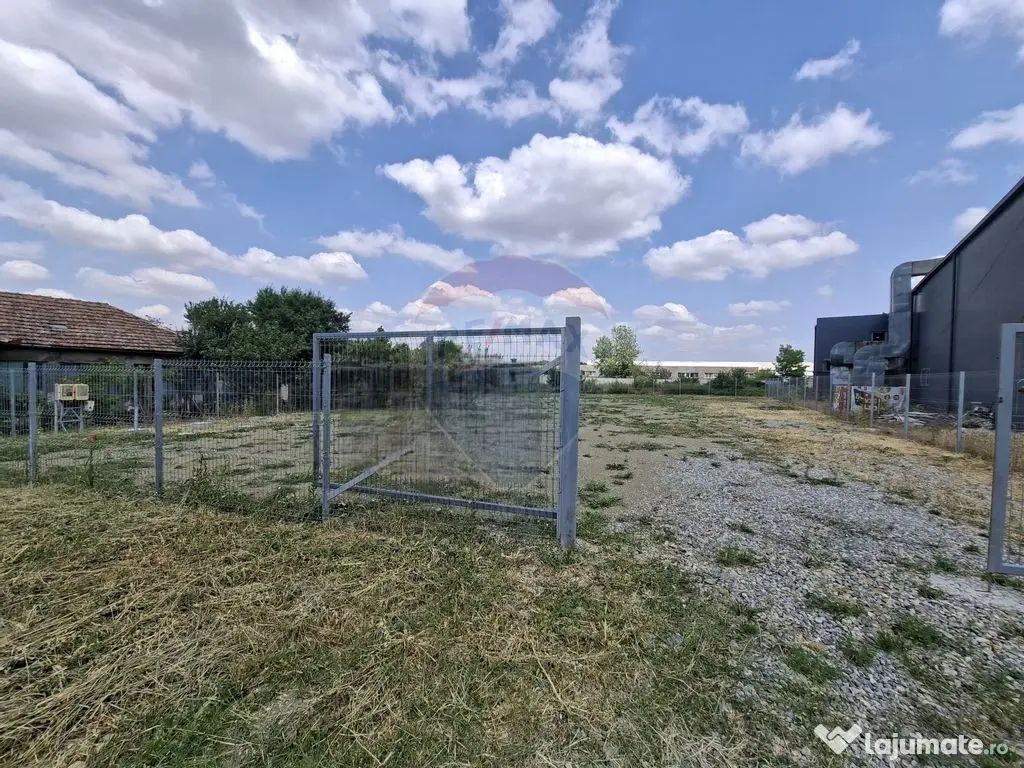 Teren logistic 907 mp de închiriat/ Aurel Vlaicu