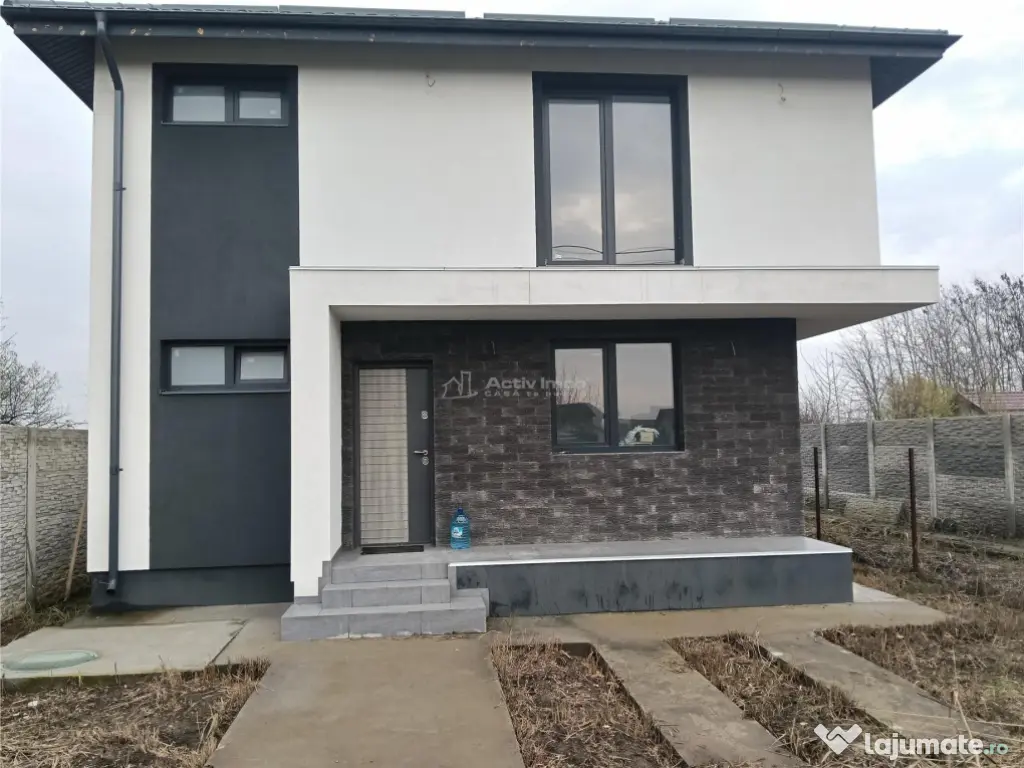 Casa individuala cu 4 camere-Cornetu-Incalzire in pardoseala 
