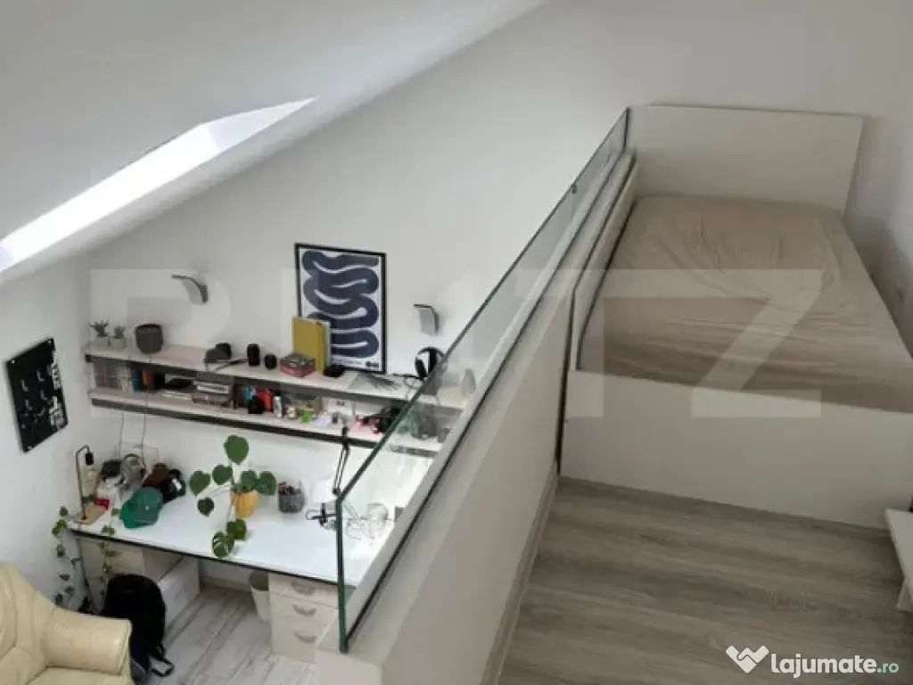 Casa mobilata modern de inchiriat, 50 mp, zona centrala